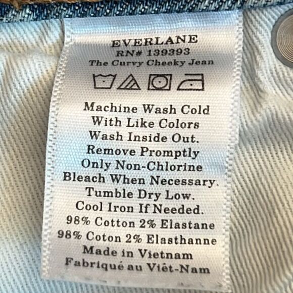 Everlane Jeans The CurvyโCheeky Jean 31โcrop - Picture 8 of 10